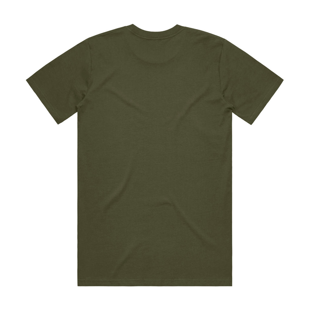 Classic Tee | 5026 — ARMY - BACK