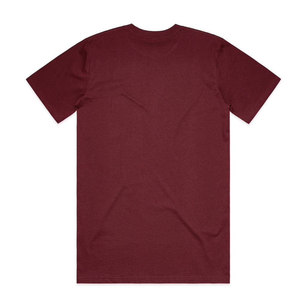 Classic Tee | 5026 — BURGUNDY - BACK